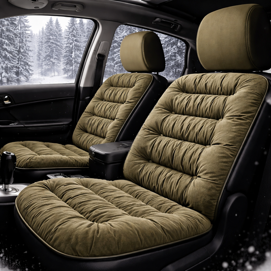 Luxovia™ - Winter Comfort Seat Cushion - Olive Green