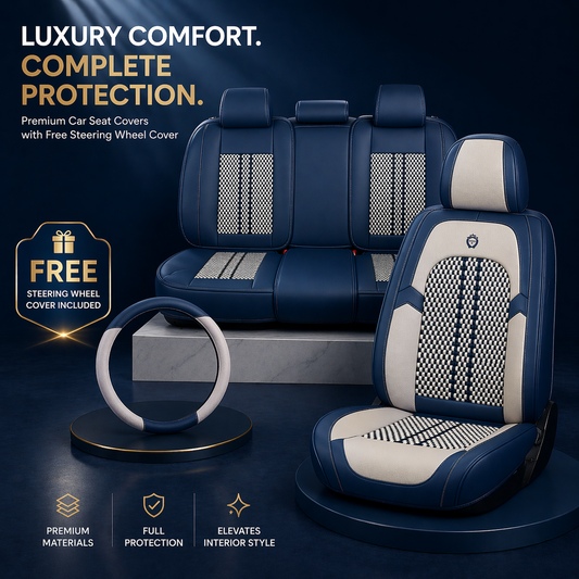 Luxovia Executive Seat Cover — Premium Fit Series